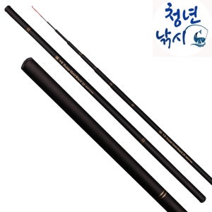 청년낚시 민물낚시대 붕어 잉어 향어 입문용 SUPERGOLDBLACK 20 다양한길이 선택