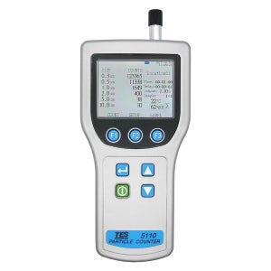테스 파티클카운터 TES-5110 미세먼지 분진 측정기 분진계 USB 타입