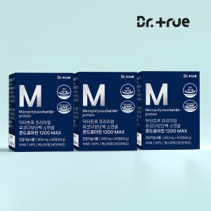 닥터트루 뮤코다당단백 소연골 콘드로이친 1200 MAX 60정, 3개