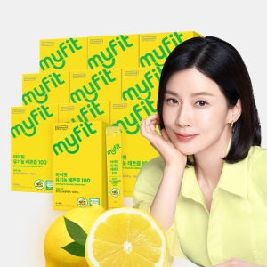 [5+5] 동국제약 마이핏 유기농 레몬즙 100% 레몬수 레몬원액 14포, 10개