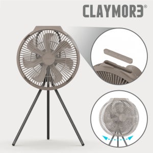 크레모아 V1500 무선 캠핑 선풍기 써큘레이터 회전 스탠드