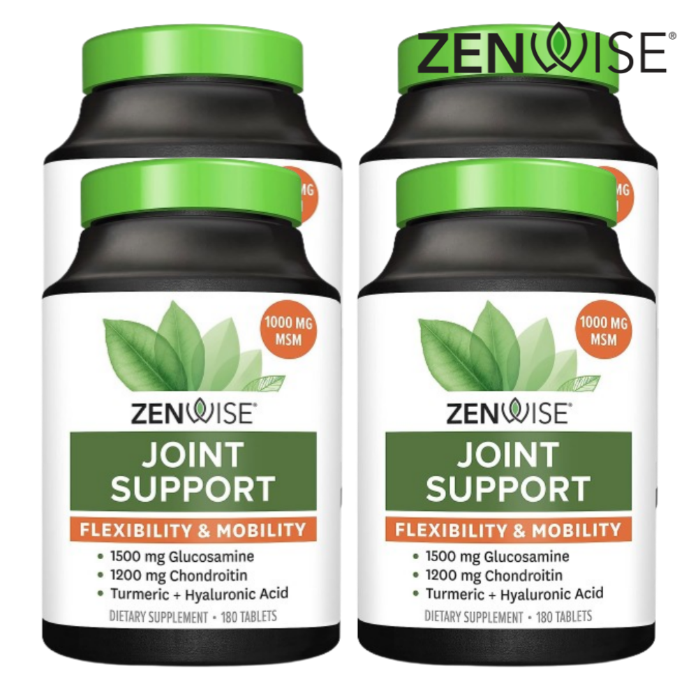 3+1 젠와이즈 <b>조인트</b> 서포트 <b>헬스</b> 180캡슐 글루코사민 콘드로이친 MSM 고약사 땡와이즈