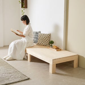 덴스 데이베드 1인용 침대 쇼파 원목 소파베드