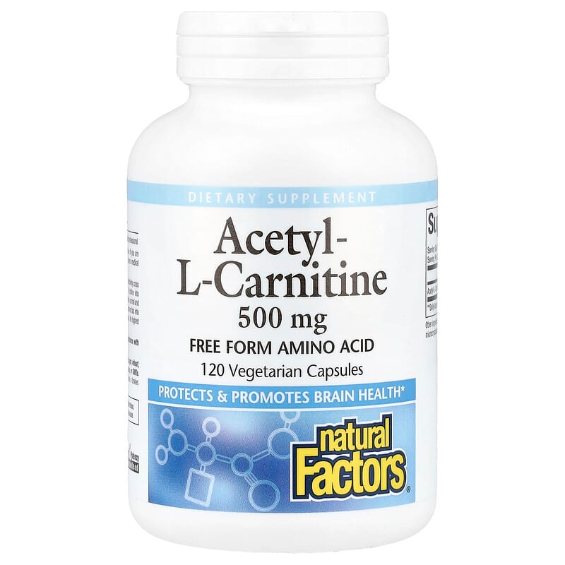 내추럴팩터스 <b>아세틸엘</b><b>카르니틴</b> 120캡슐 Acetyl <b>L</b> <b>Carnitine</b> <b>아세틸</b><b>카르니틴</b>