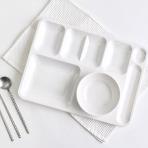 로흐야 성인 식판 급식판 국산 표준 국 그릇 대접 세트 멜라민 기본 719