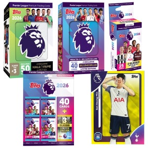 손흥민 Topps 축구카드 2026 EPL 프리미어리그 에코팩 슈퍼틴 메가틴 메가멀티팩