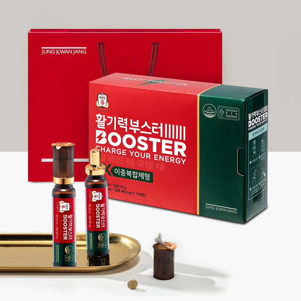 <b>정관장</b> 활기력 부스터 20ml 14병 (이중 제형)