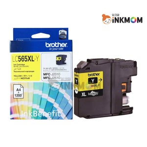 브라더 LC565XL-Y 노랑 정품잉크 MFC-J2310 J2510 J3520 -J3720