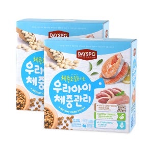 데이스포 우리아이 강아지 반습식 사료 체중관리_연어+오리, 1.8kg, 2개