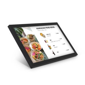 카멜 터치 안드로이드 태블릿 모니터 CT2410IPS 디지털 사이니지 광고용 키오스크 대형 대화면