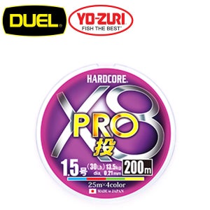 +이벤트+듀엘 하드코어 X8프로 원투 나게 8합사 200m 0.6호 4색