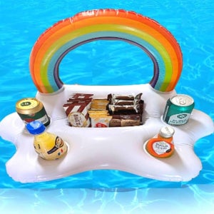 풀빌라 튜브 테이블 플러팅 트레이 4구