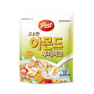 동서식품 고소한 아몬드 후레이크 620g 지퍼백