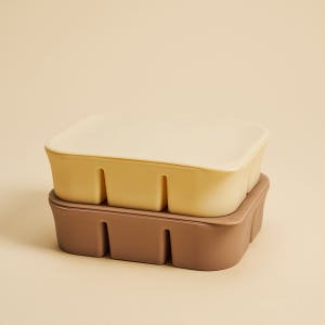 블루마마 큐브 6구 2종 세트 실리콘 이유식용기 보관용기 369쏙쏙