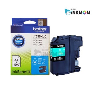 브라더 LC535XL-C 파랑 정품잉크 MFC-J200 DCP-J100 DCP-J105