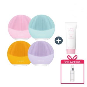 (단독구성) 포레오 루나3 미니 진동클렌저+폼클렌저+실리콘 클렌징 스프레이