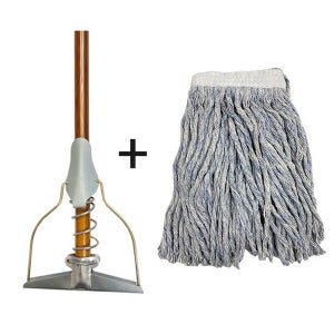 용품시티 니스 마포대 청사 마포걸레 세트 대걸레 마포 막대 청소 밀대