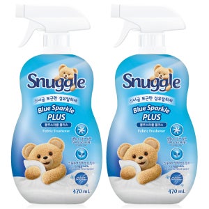 스너글 섬유탈취제 섬유향수 블루스파클 플러스 470ml 2개
