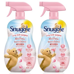 스너글 섬유탈취제 섬유향수 멜로우선샤인 470ml 2개 햇빛건조