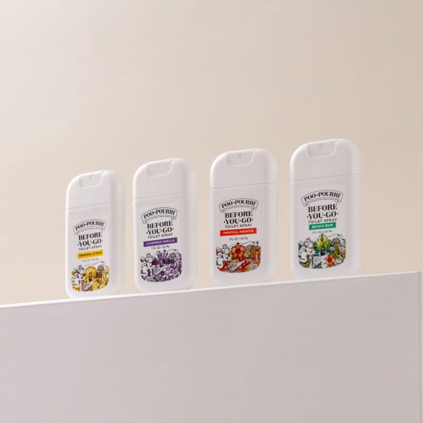 푸푸리 토일렛 퍼퓸 화장실 냄새 탈취제 4종 30ml, 1개