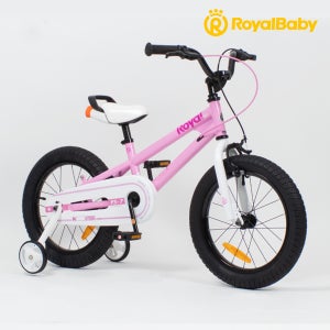 로얄베이비 프리스타일7.0 유아 어린이 자전거 30.5cm(12인치), 핑크