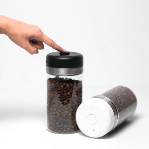 쉘브루 전자동 스마트 캐니스터 진공밀폐 원두보관용기