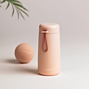 코멕스 쏙쏙휴대가편리한 파스텔보온보냉병 270ml(핑크) x 1개