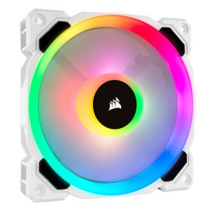 커세어 LL120 DUAL RGB 120mm 시스템 쿨러 저소음 화이트 1Pack[0091]