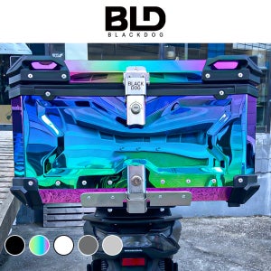 블랙독 오토바이 알루미늄 탑박스 배달통 55 65 85 100L