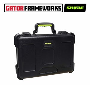 Gator Frameworks & Shure 슈어 무선마이크용 하드 케이스 6개 수납 (SH-MICCASEW06)