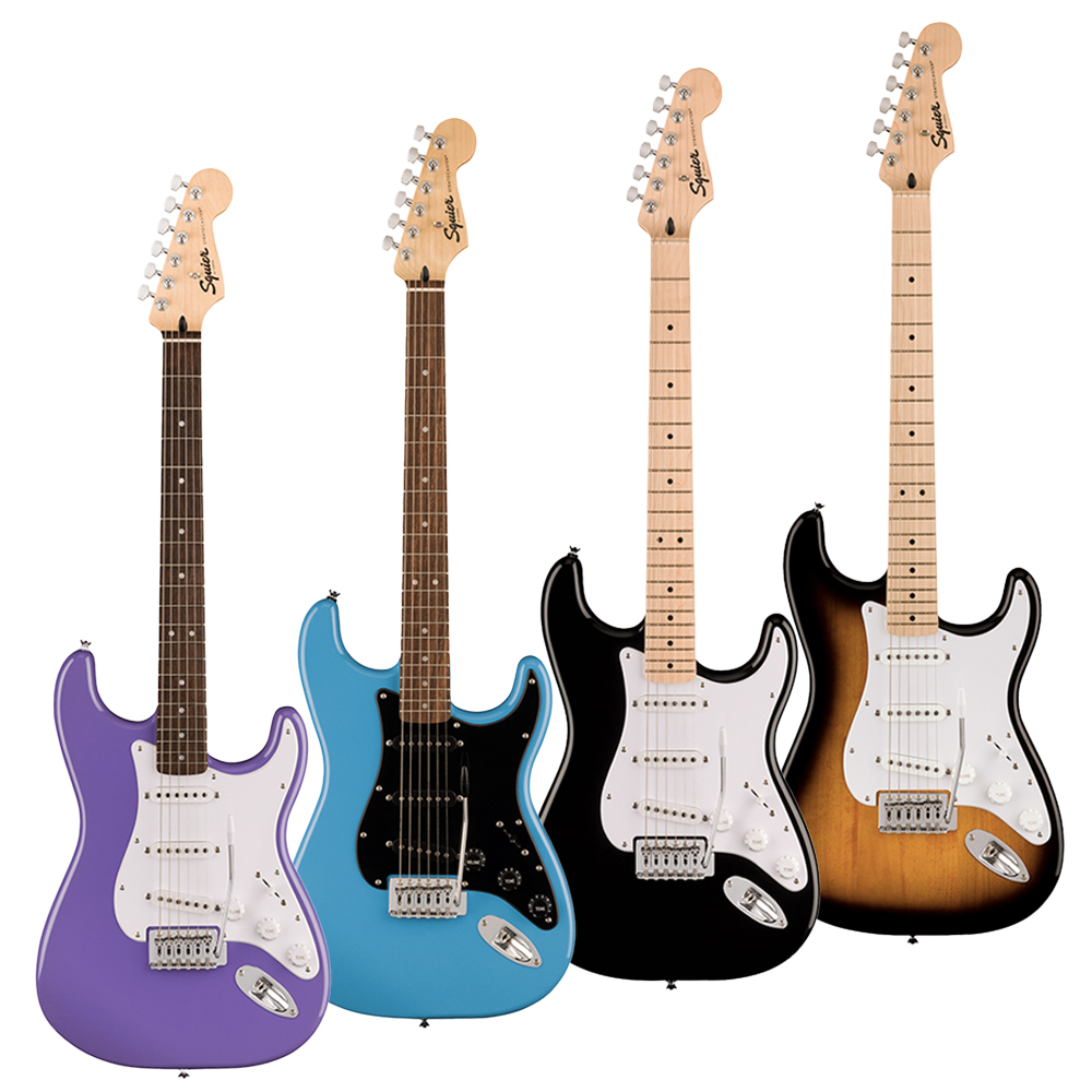 Squier [온라인 전용]스콰이어 소닉 스트라토캐스터 SSS 일렉기타 메이플 / 인디언로렐