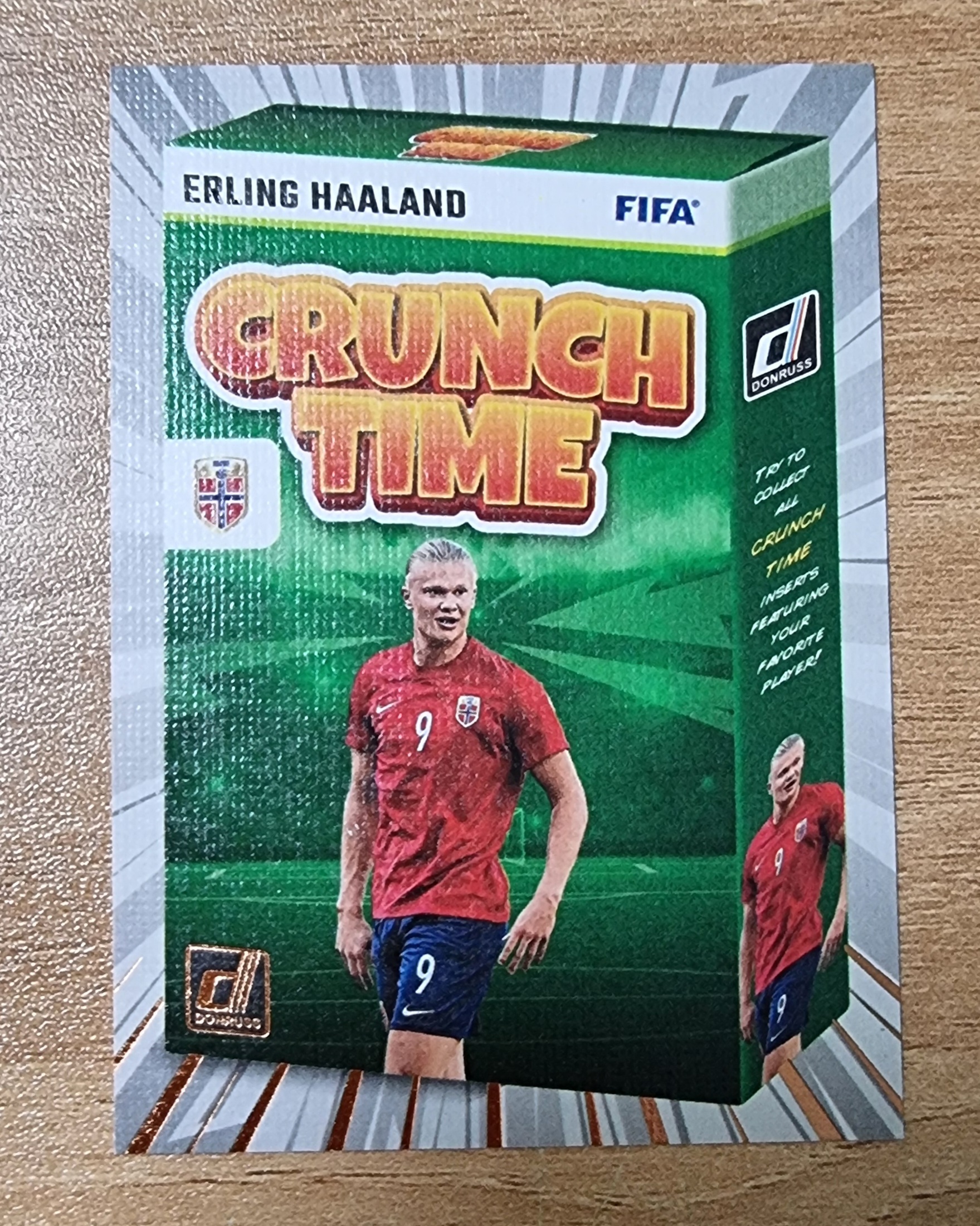 엘링 홀란드 설명필독 2023-24 Panini Donruss Crunch Time 홀란 No-22 축구카드