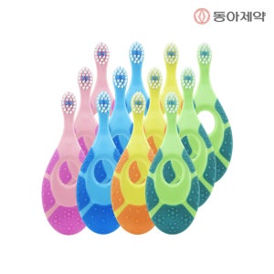 조르단 스텝 1단계 유아/어린이 칫솔 12개