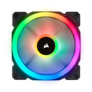 커세어 LL120 DUAL RGB 120mm 시스템 쿨러 저소음 블랙 1Pack[0071]
