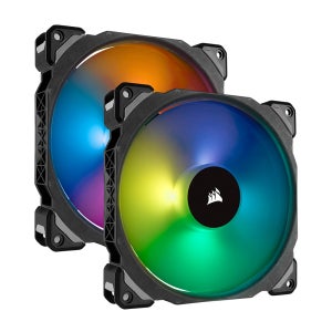 커세어 ML140 PRO RGB 140mm 시스템 쿨러 저소음 블랙 2Pack Controller[0078]