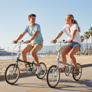 다혼 보드워크 X8 Plus (16 휠) - 크로몰리 델텍 접이식 프레임, 8단 기어 실드베이링 휠셋