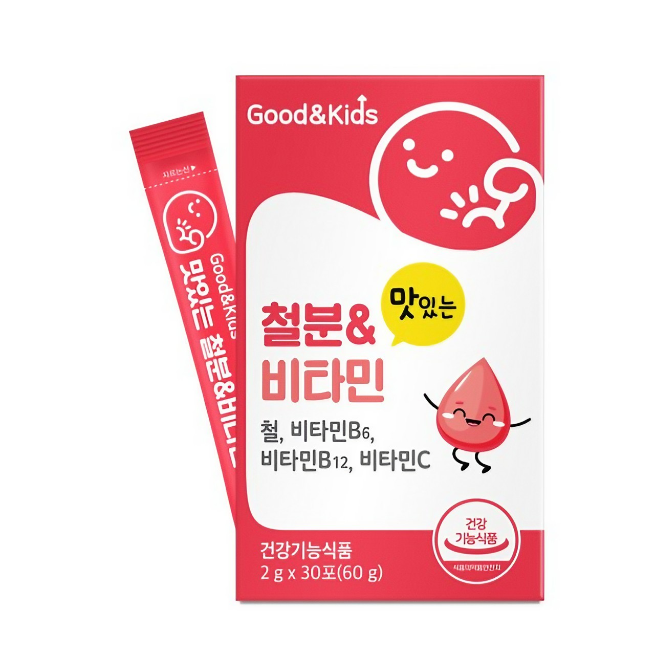 <b>내츄럴플러스</b> 굿앤키즈 맛있는 철분 비타민