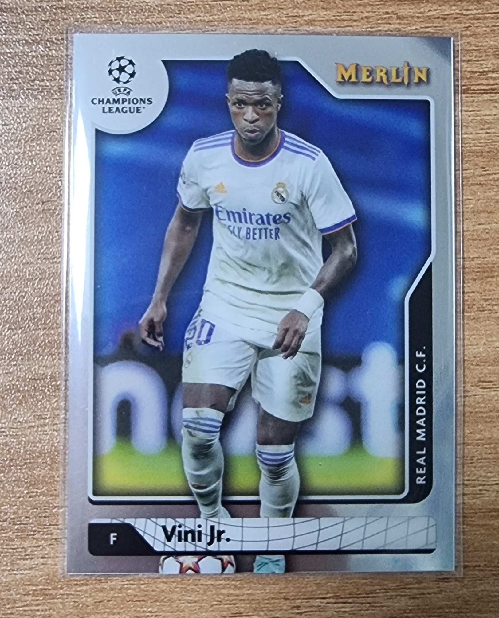 비니시우스 주니어 설명필독 2021-22 Topps Merlin Chrome UEFA Vini Jr #125 축구카드