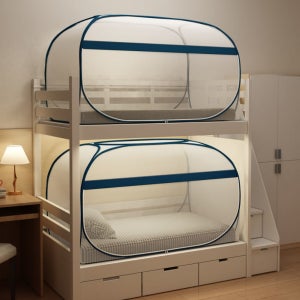 자취방 기숙사 모기망 모기장 캐노피 이층침대 1인용침대