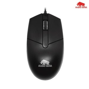 라이노기어 유선 광마우스 블랙 USB RG-M2