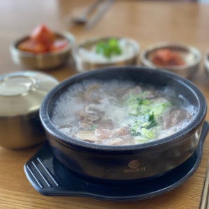 가마솥 한우 소머리국밥 한우국밥 곰탕 사골육수 몸보신 천국밥 세트 4개