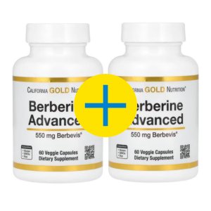 캘리포니아골드 베르베린 Berbevis 파이토솜 550mg 60베지캡슐 2개