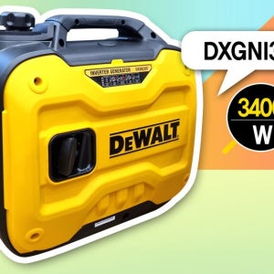 디월트 저소음 인버터발전기 4싸이클 3.5KW 전동시동방식 가솔린 4행정 DXGNI35E
