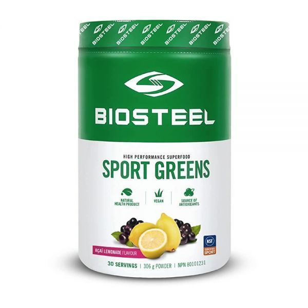 BioSteel BIOSTEEL Greens Sport Superfood Acai 레모네이드 306GR