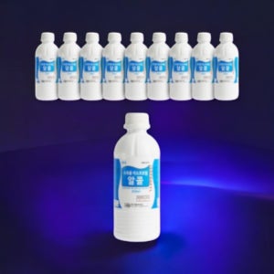 이소프로필 알콜 에탄올 대체 대용량 순도 70% 세척제 세정 살균 알코올 250ml 10개
