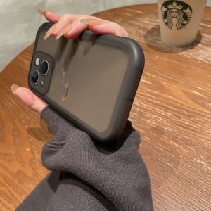 아이폰 핫 스마일 11 인플루언서 실리콘 프리미엄 프로 맥스 스크럽 얼굴 케이스