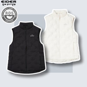 아이더 여성 베스트 경량 역시즌 POP 웰딩 다운 패딩조끼