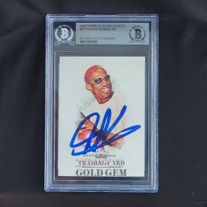 스포츠카드 NBA 2007데니스 로드맨 오토카드 TOPPS