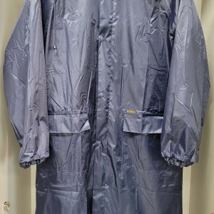 SI-102 제비표 업무용우비 곤색 레인코트