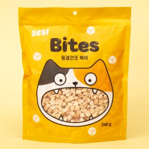 3651 바이츠 동결건조 대용량 고양이 트릿 간식 북어, 240g, 1개